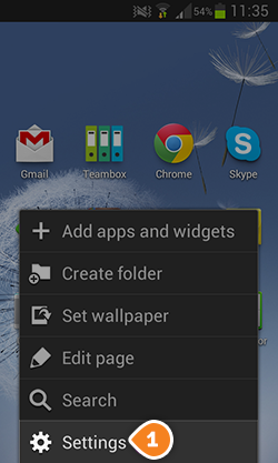 How to set up PPTP on Android KitKat: Step 1