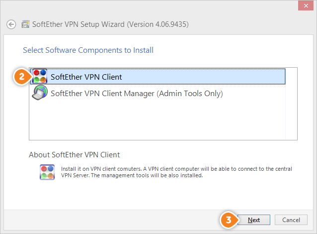 How to set up SoftEther VPN on Windows: Step 2