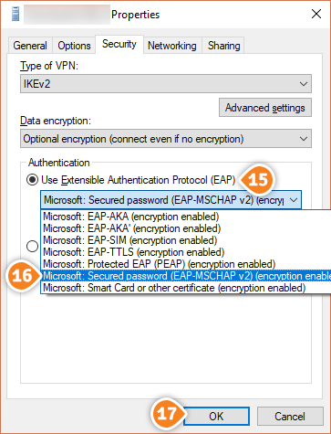 How to set up IKEv2 VPN on Windows 10: Step 10
