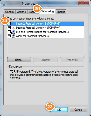 How to set up SSTP on Windows 7: Step 11