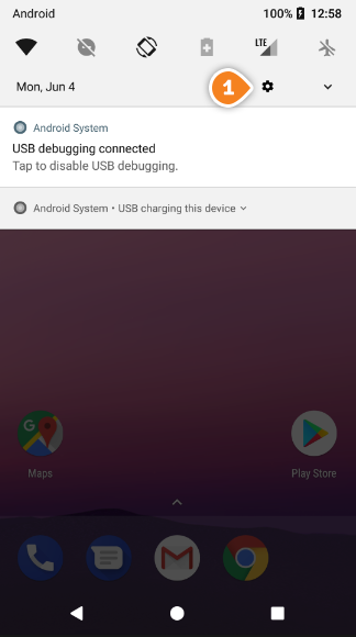 How to set up L2TP VPN on Android Oreo: Step 1