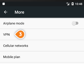 How to set up PPTP on Android Marshmallow: Step 3