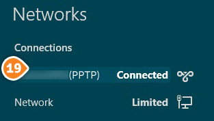 How to set up PPTP on Windows 8: Step 11